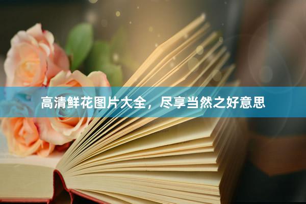 高清鲜花图片大全，尽享当然之好意思